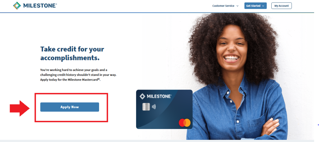 Apply for the Milestone Credit Card