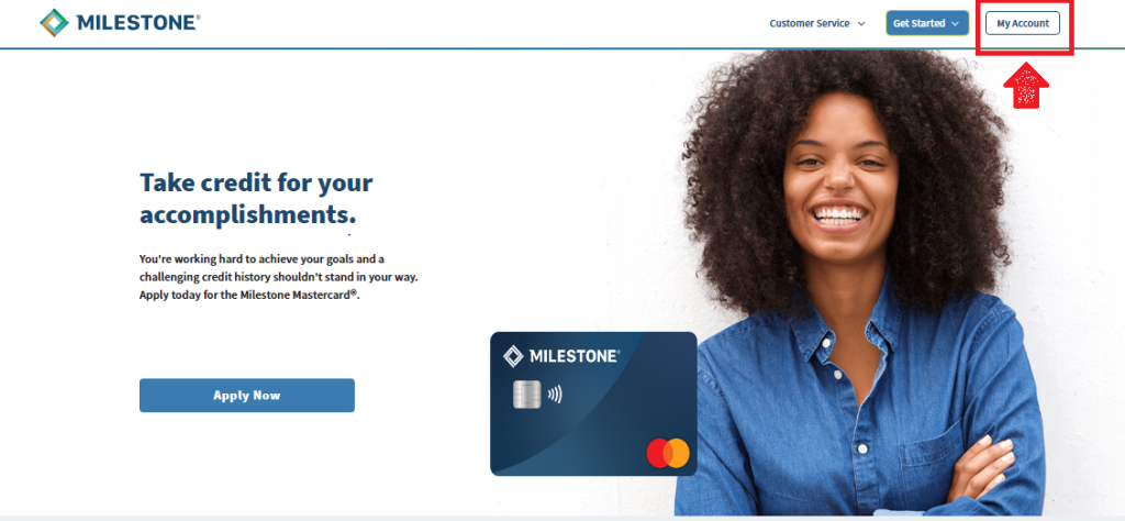 Milestone Card Login